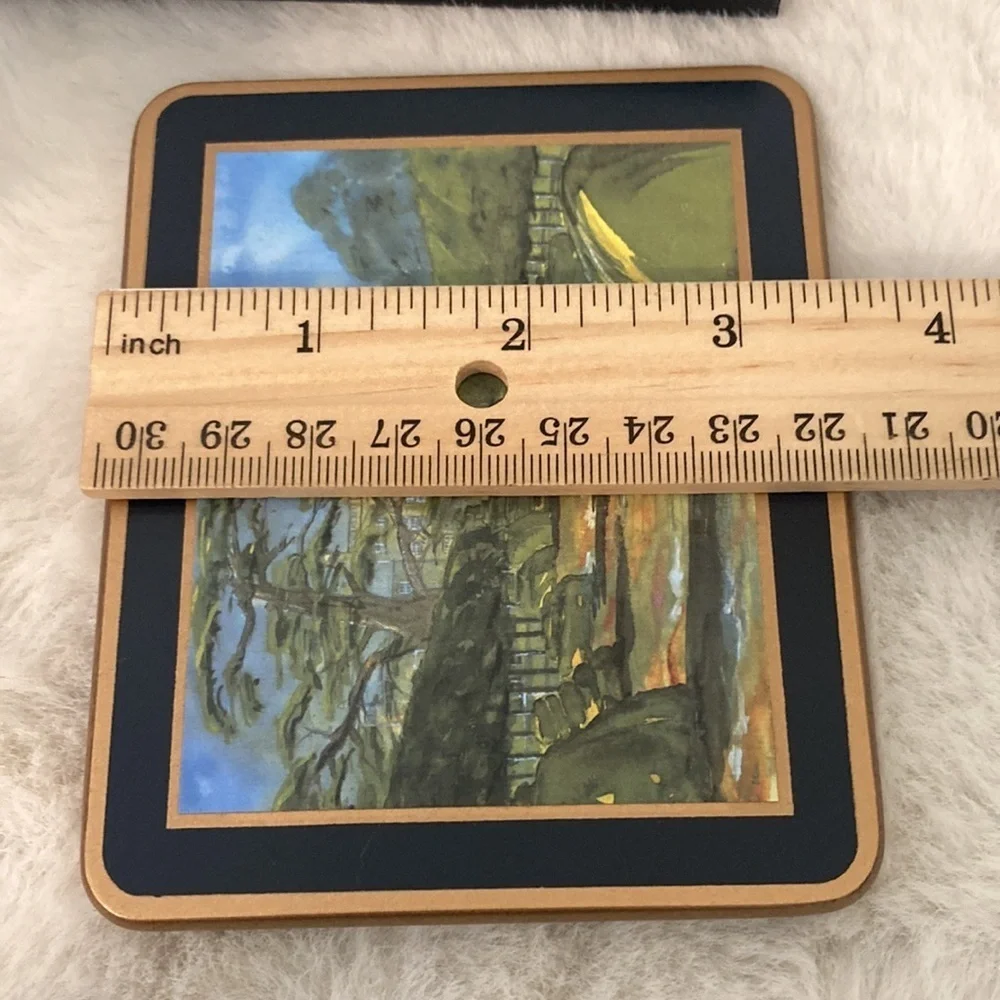Highgrove House Thyme Walk Traditional Coasters